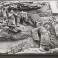 Benutzerdefinierte asiatische Kunst Marmor Relief